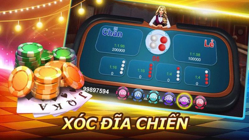 Cược xóc đĩa gần gũi với ngoài đời thực và chơi bất cứ khi nào muốn