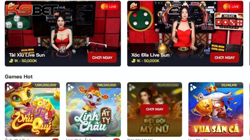 Đăng ký K9BET mang đến trải nghiệm tối ưu khi cá cược