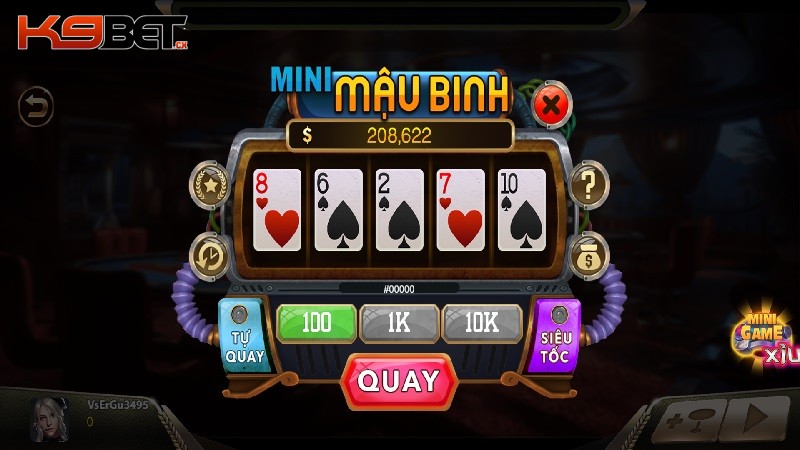 Game bài K9BET Mậu Binh thu hút đông đảo người chơi tham gia
