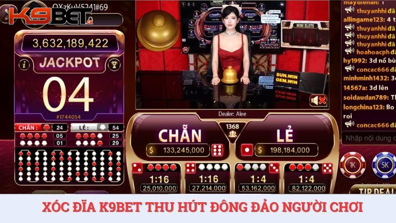 Game xóc đĩa K9BET có luật chơi rất đơn giản và dễ hiểu.
